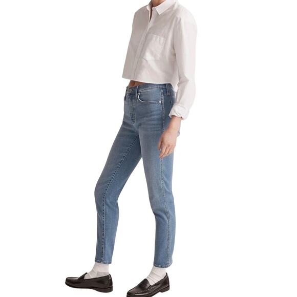 EVERLANE Women’s Stovepipe Light Wash Jeans size 32 - Picture 2 of 7